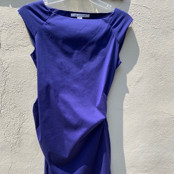 Diane von Furstenberg Ruched Gabi Dress - Picture 2 of 8